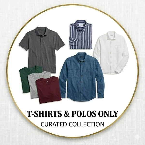 T-SHIRTS , SHIRTS & POLOS