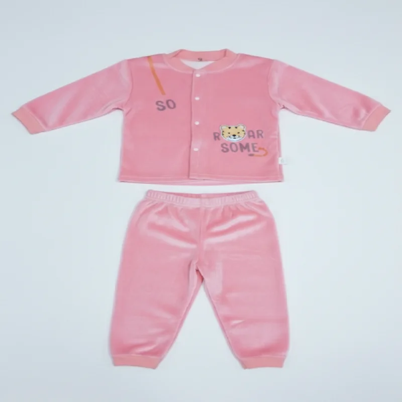 SO imported baby set Smooth Cozy Fleece for winter wear
