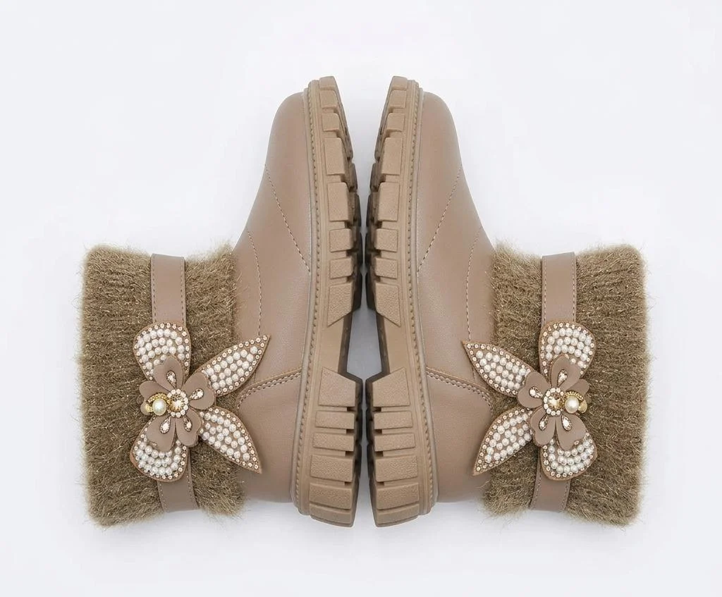 Cuff Baby Booties