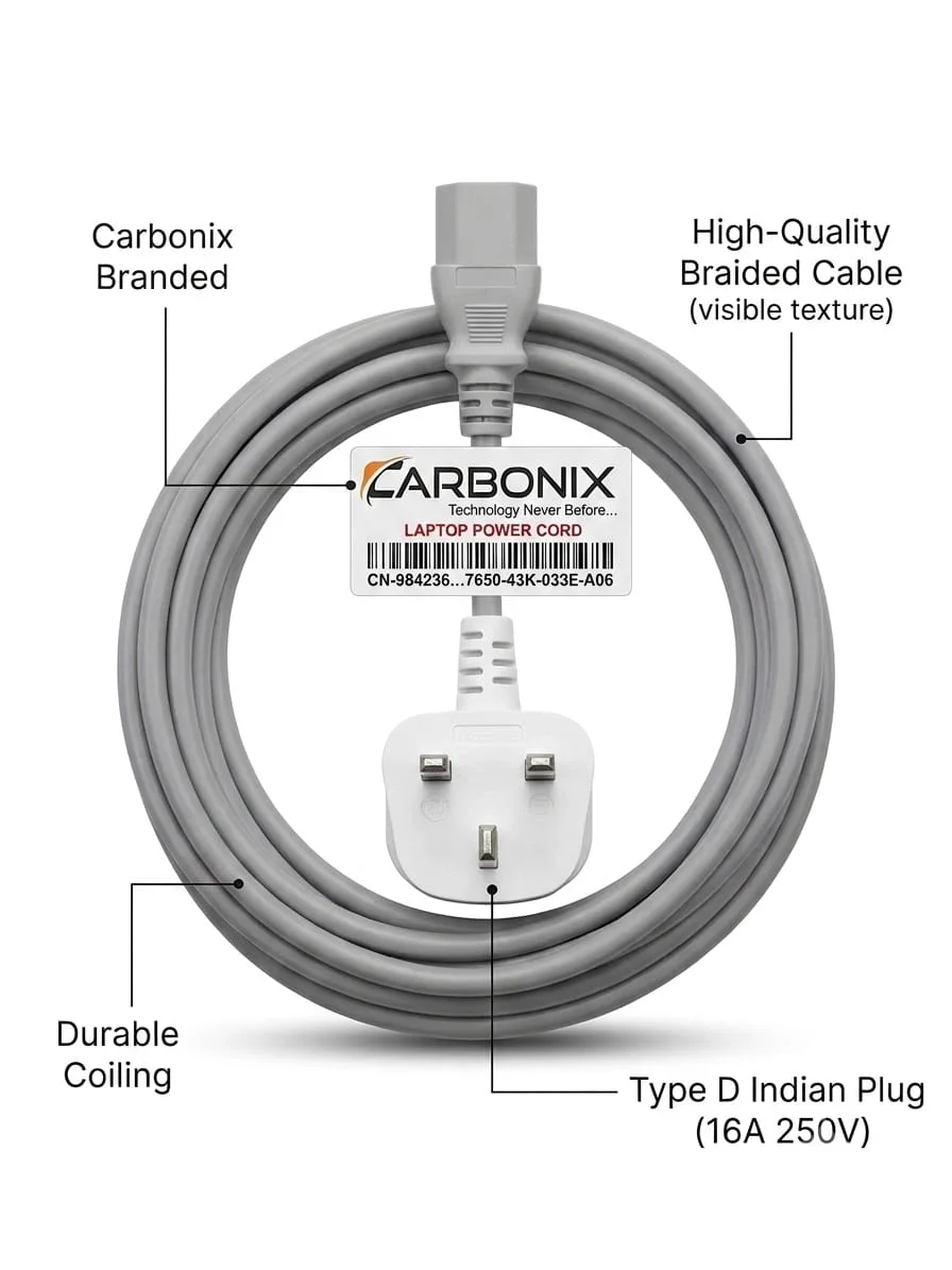 cabonix laptop power cord