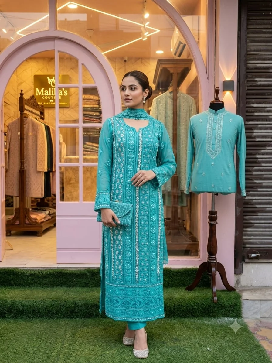  stylish Pakistani suit sets for women