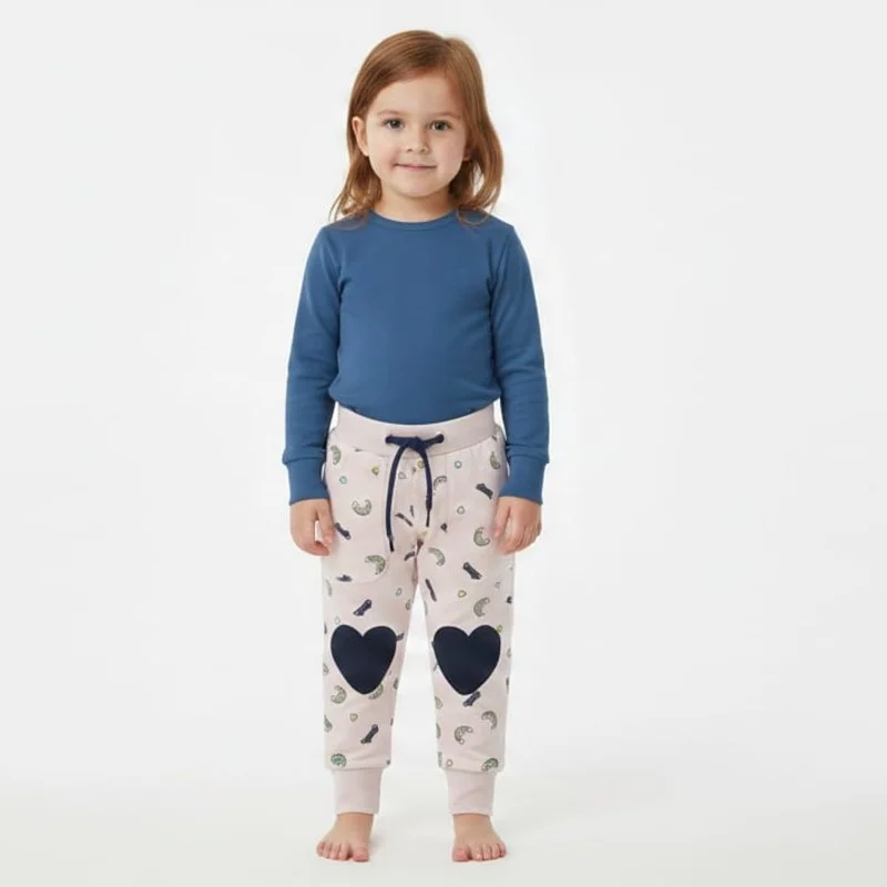 ROLYPOLY Girls trouser warm fleece for winter wear 